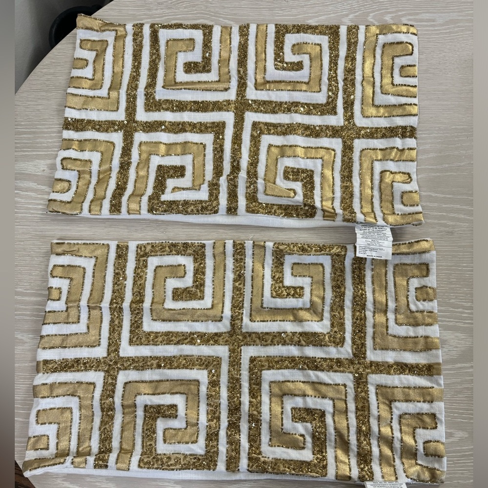 Pillow covers.